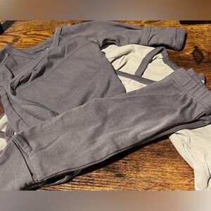 Monica & Andy Three Piece Baby Boys Outfit Set With 2 Tops & 1 Pair Of Pants